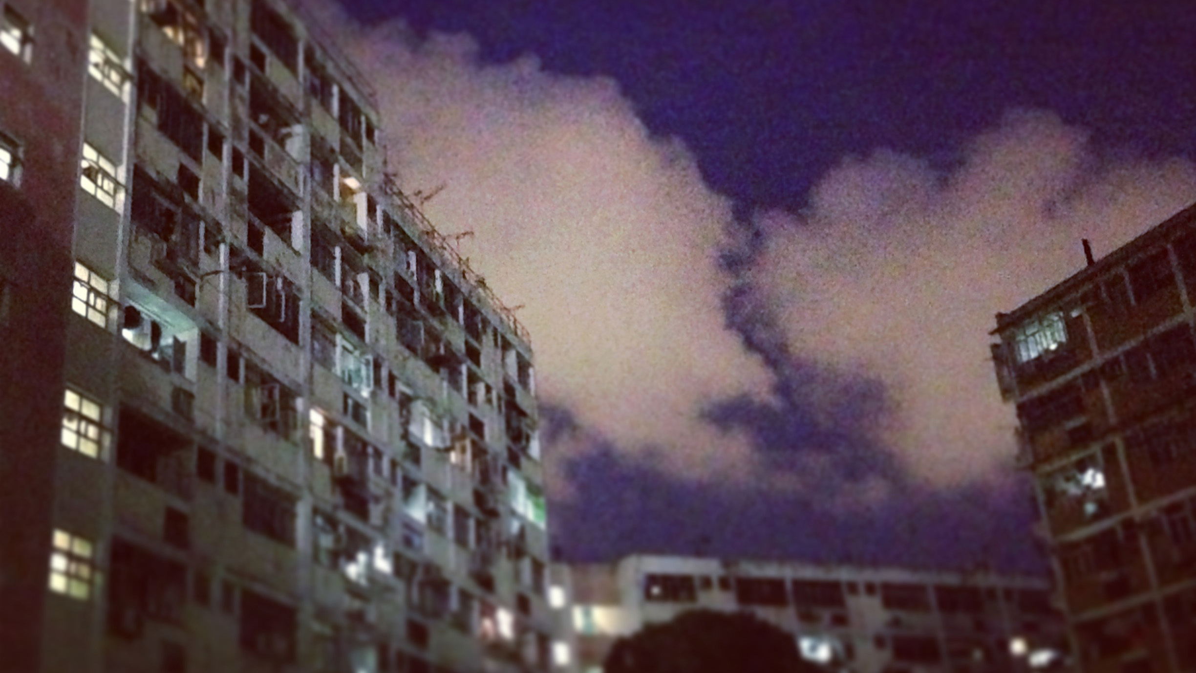 屋邨的夜